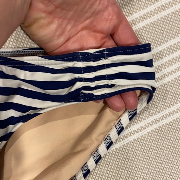 Lands End Striped Bikini size 6 - Picture 4 of 9